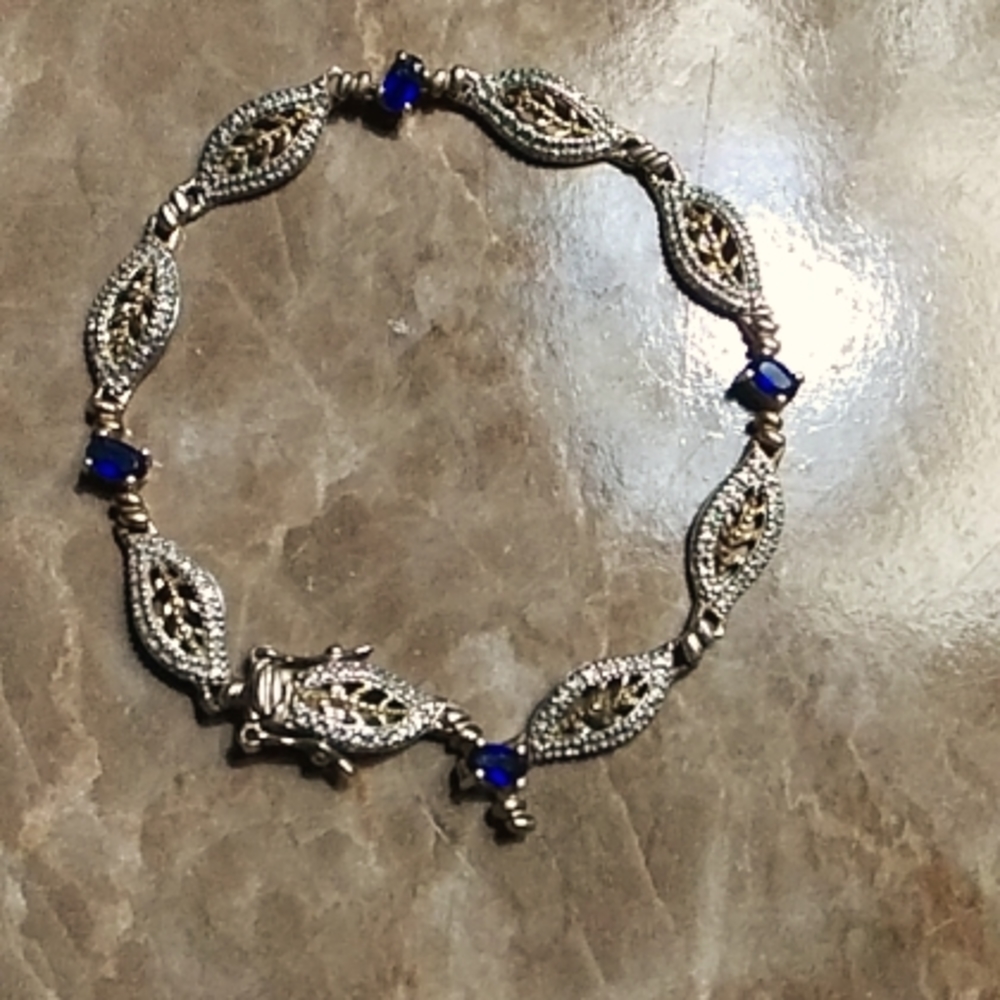Gold silver 14k 925 silver beracilett
